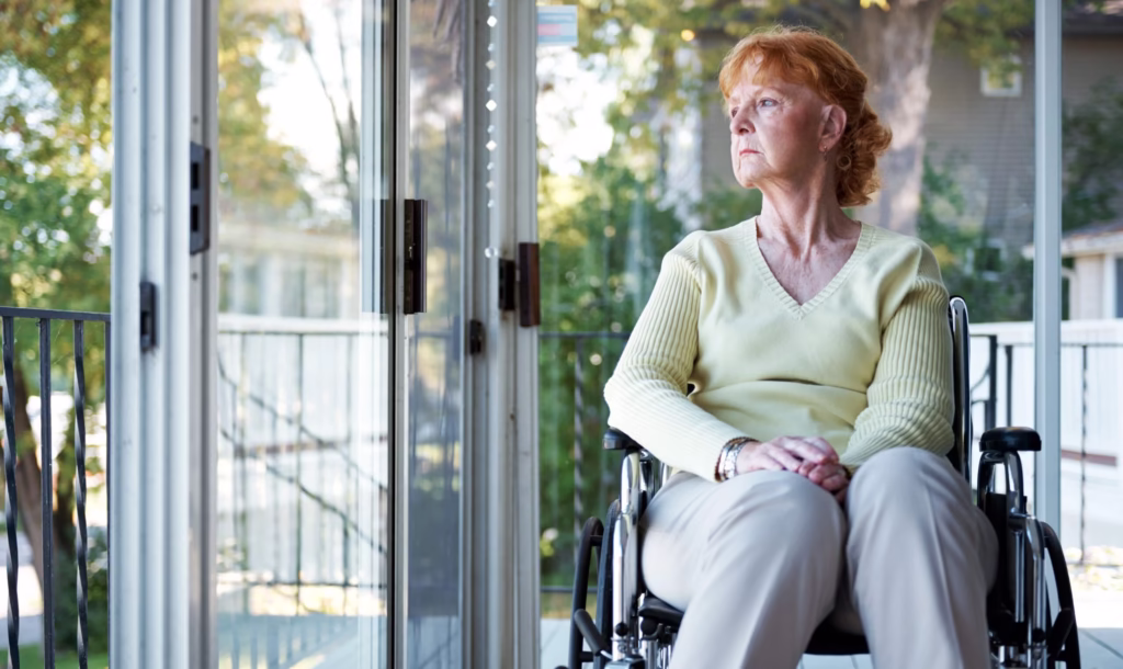 woman in wheelchair 1